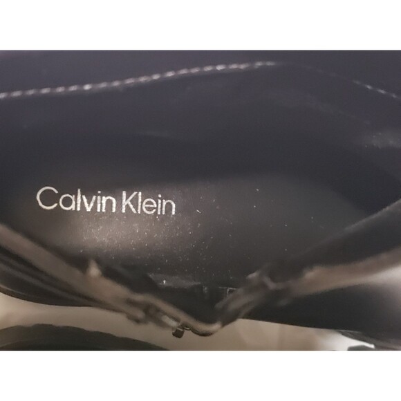 Calvin Klein Kalonie 2 Black Ankle Boots Size 10M NEW No Box - Picture 15 of 16